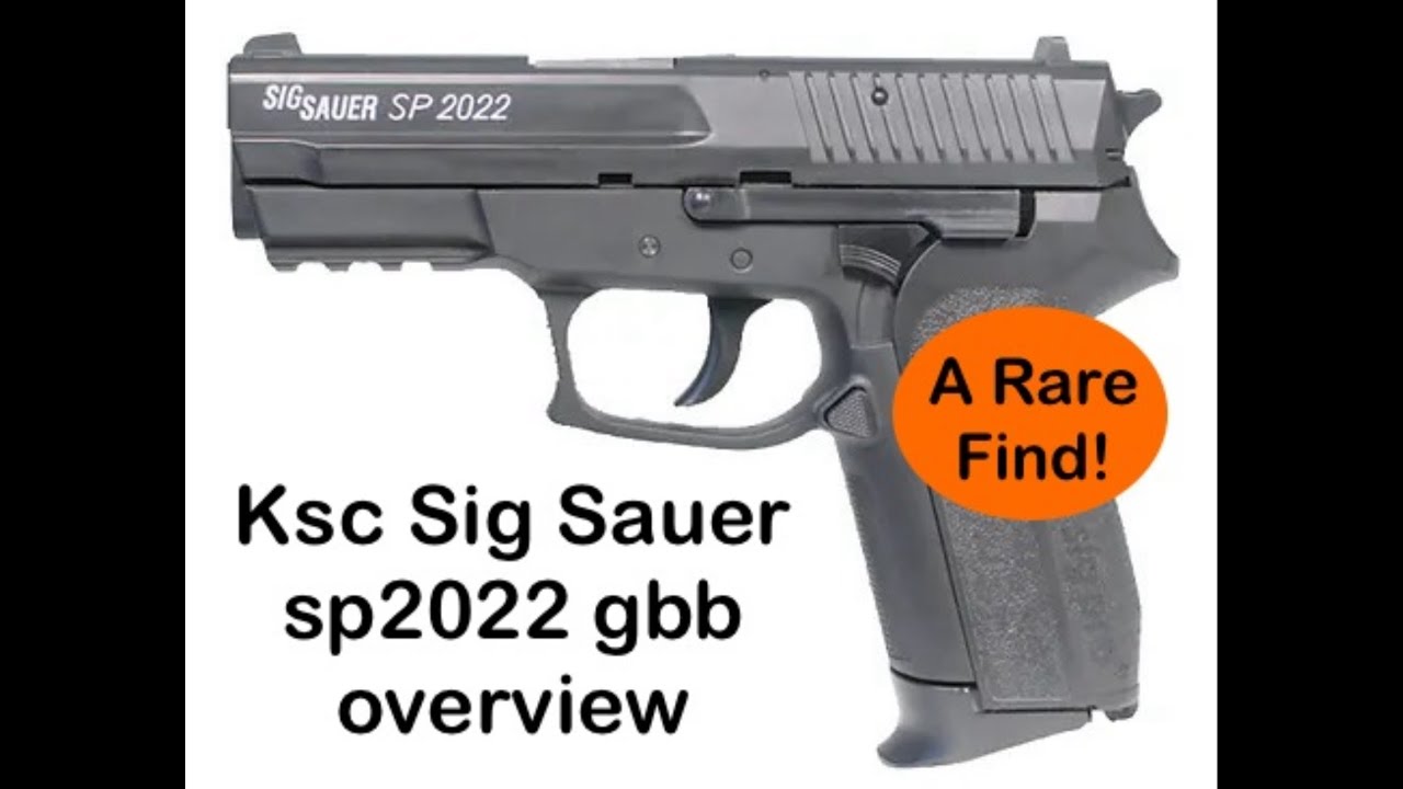 Ksc Sig Sauer sp2022 gbb overview #airsoft #airsoftgbb #ksc