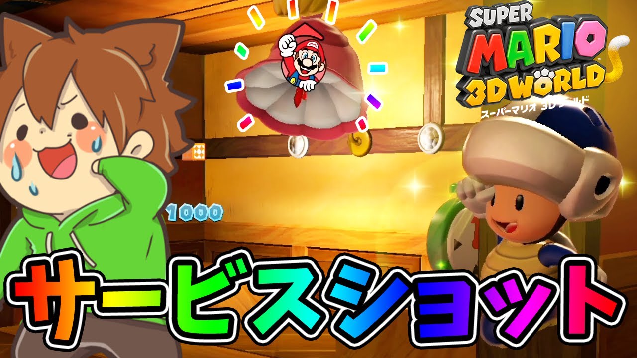 My panties are completely visible lol [re: Super Mario 3D World