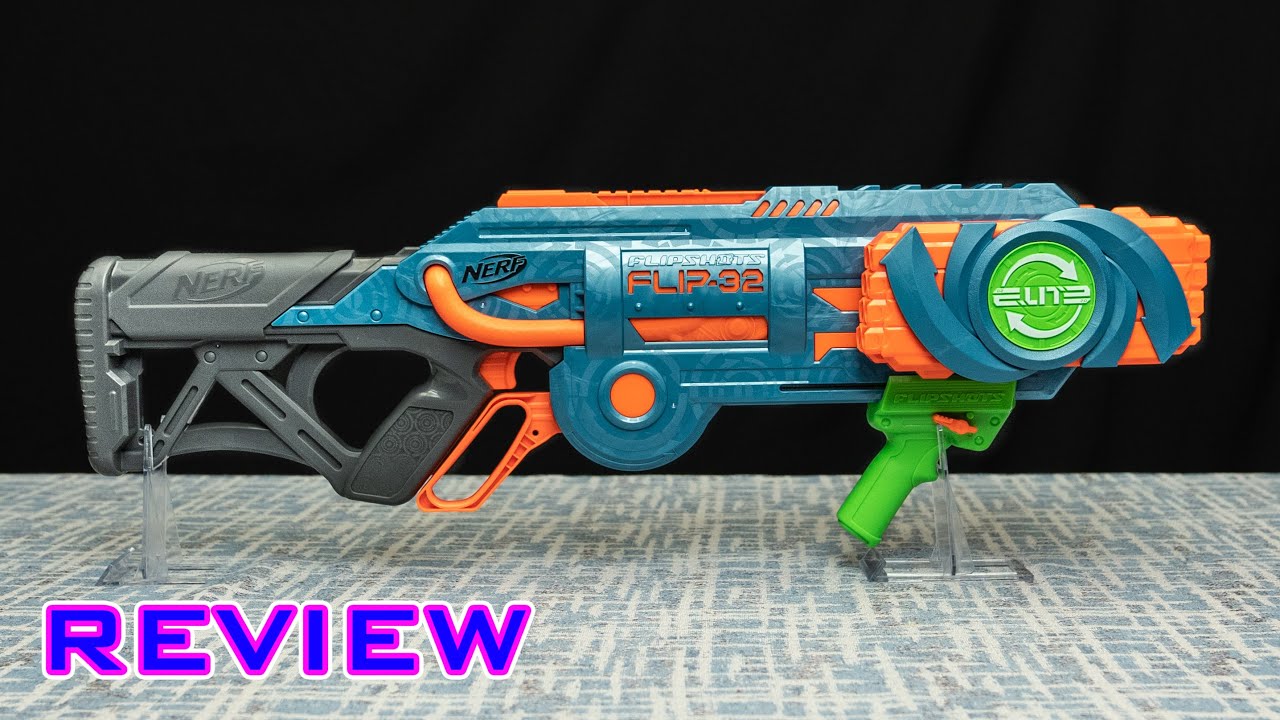 REVIEW] Nerf Elite 2.0 Flipshots Flip-32 - YouTube
