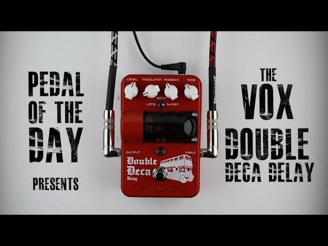 VOX Double Deca Delay - YouTube