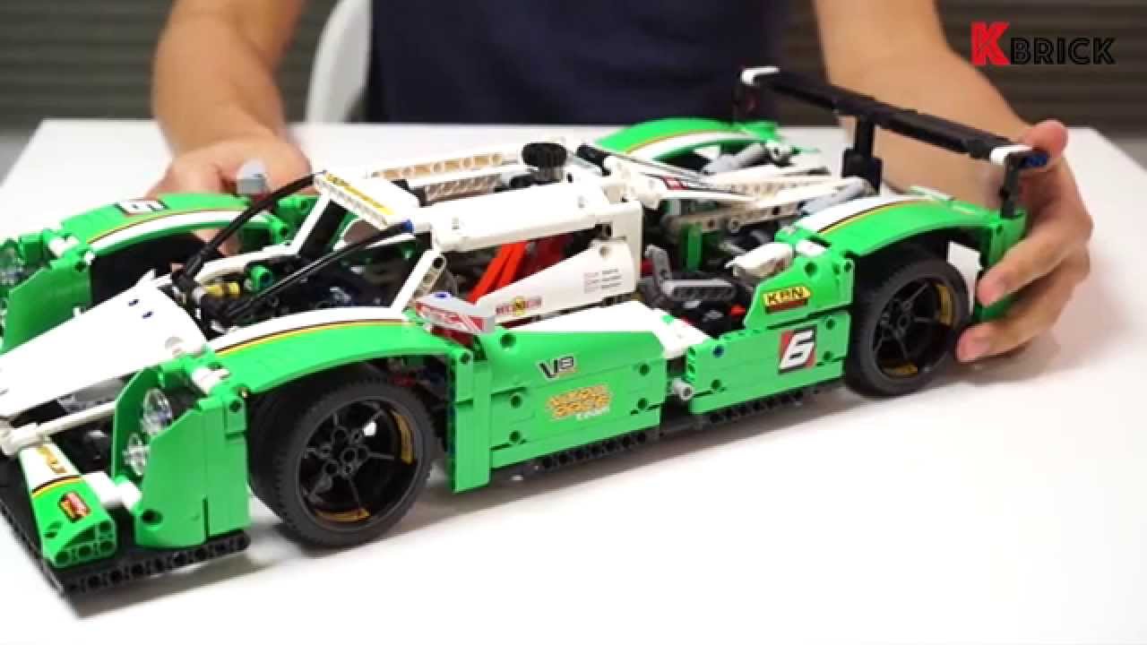 LEGO Technic 42039 '24 Hours Race Car' review by 뿡대디 - YouTube
