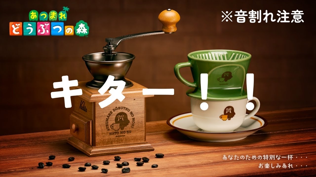 あつ森】喫茶ハトの巣グッズキター！！詳しく見てみよ☕️🤎💚【あつ森