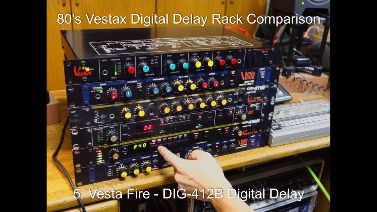 Vestax DSG2 デジタルディレイ・ループサンプラー Vestax DSG2