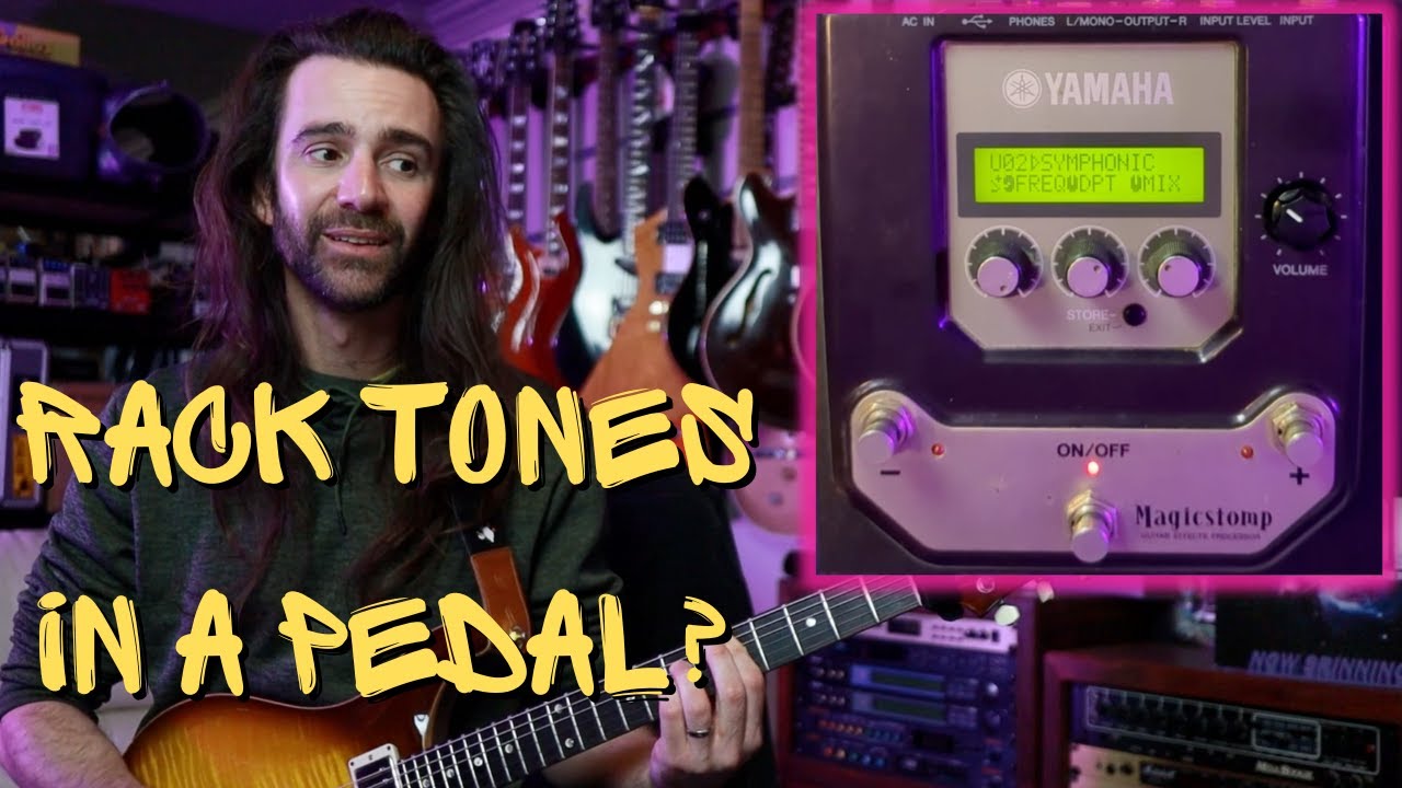 Rack Tones in a Pedal? Yamaha Magicstomp - YouTube