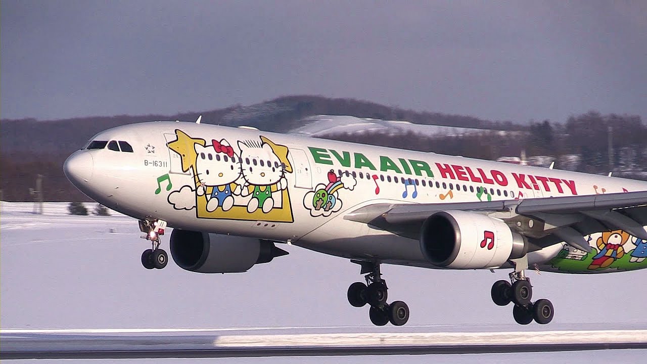 EVA AIrハローキティA330 1/200Hello Kittyエバー航空 EVA Air Hello