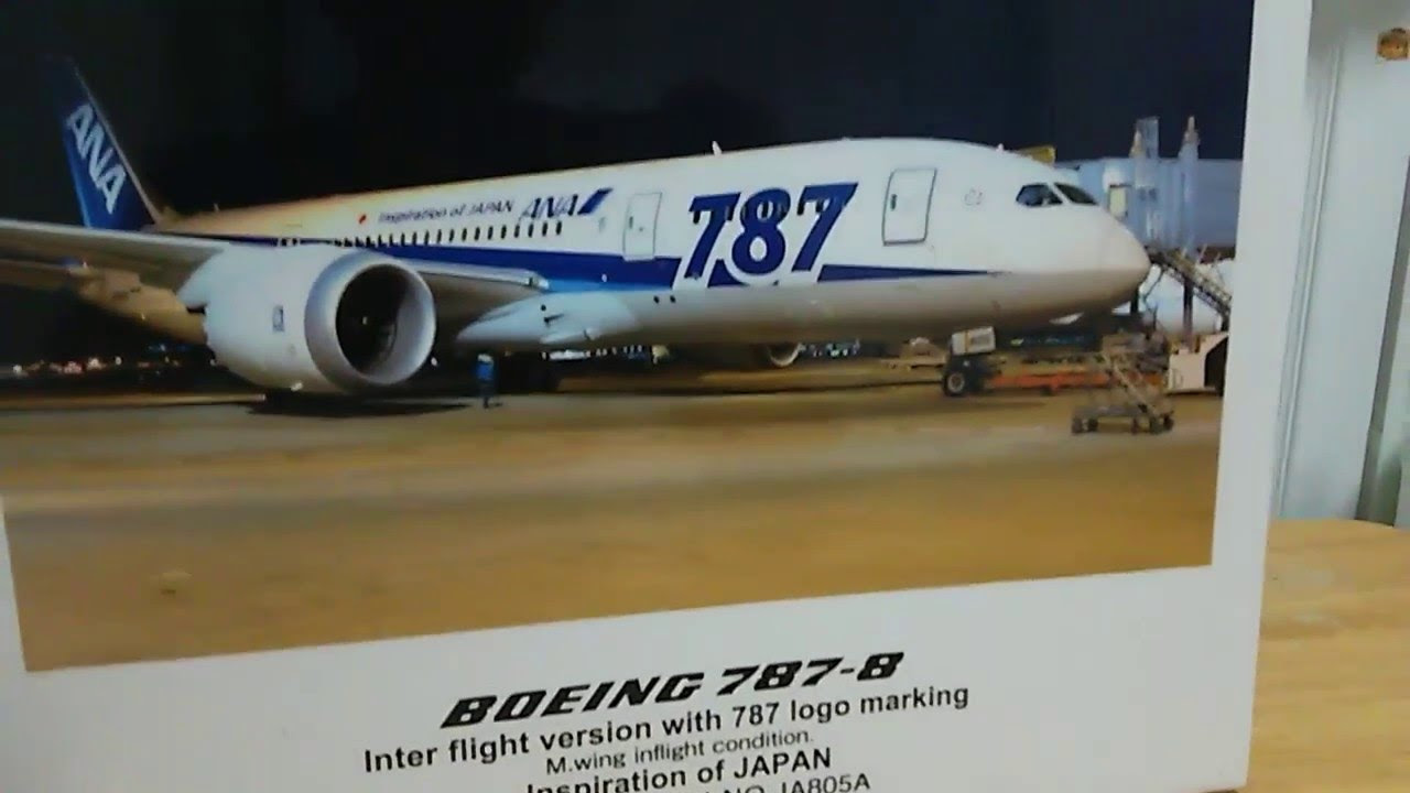 希少品 全日空商事 Boeing787-8 1/200 国際線仕様 IOJロゴ 希少品