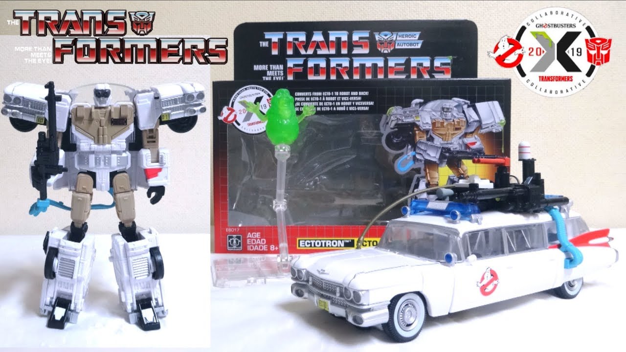 Transformers × Ghostbusters】ECTO-1 Ectotron wotafa's review - YouTube