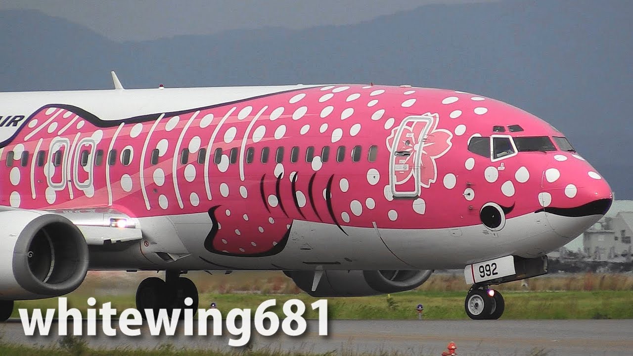 JTA ジンベエジェット 2号機 さくらジンベエ 737-400 1/130 1/400 B737