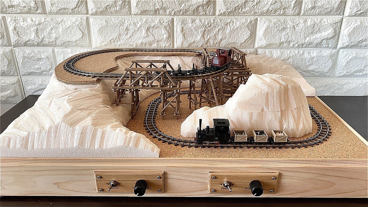 HOナロー】パワーパック2基搭載！立体交差が楽しめるナローゲージ