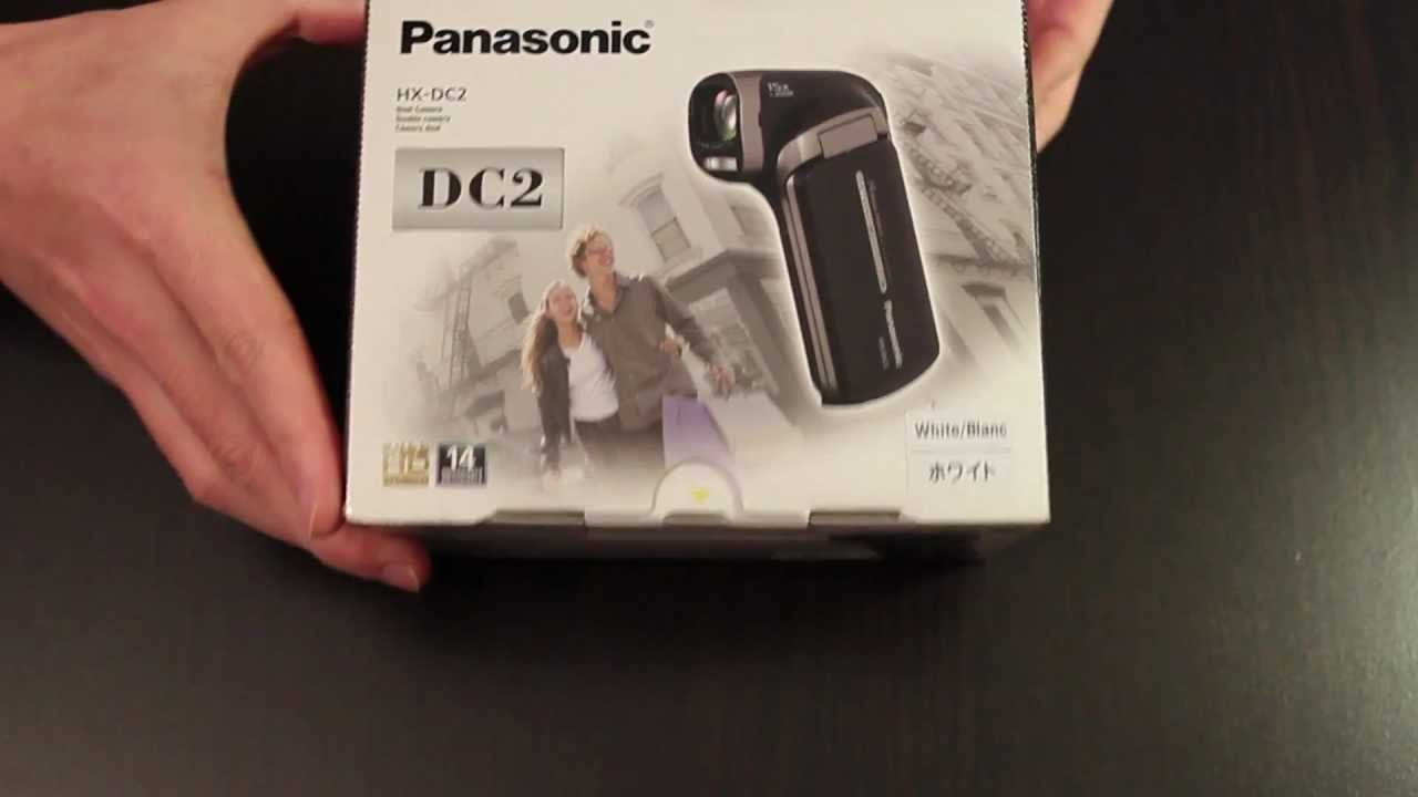 Unboxing: Panasonic HX-DC2 camcorder - YouTube