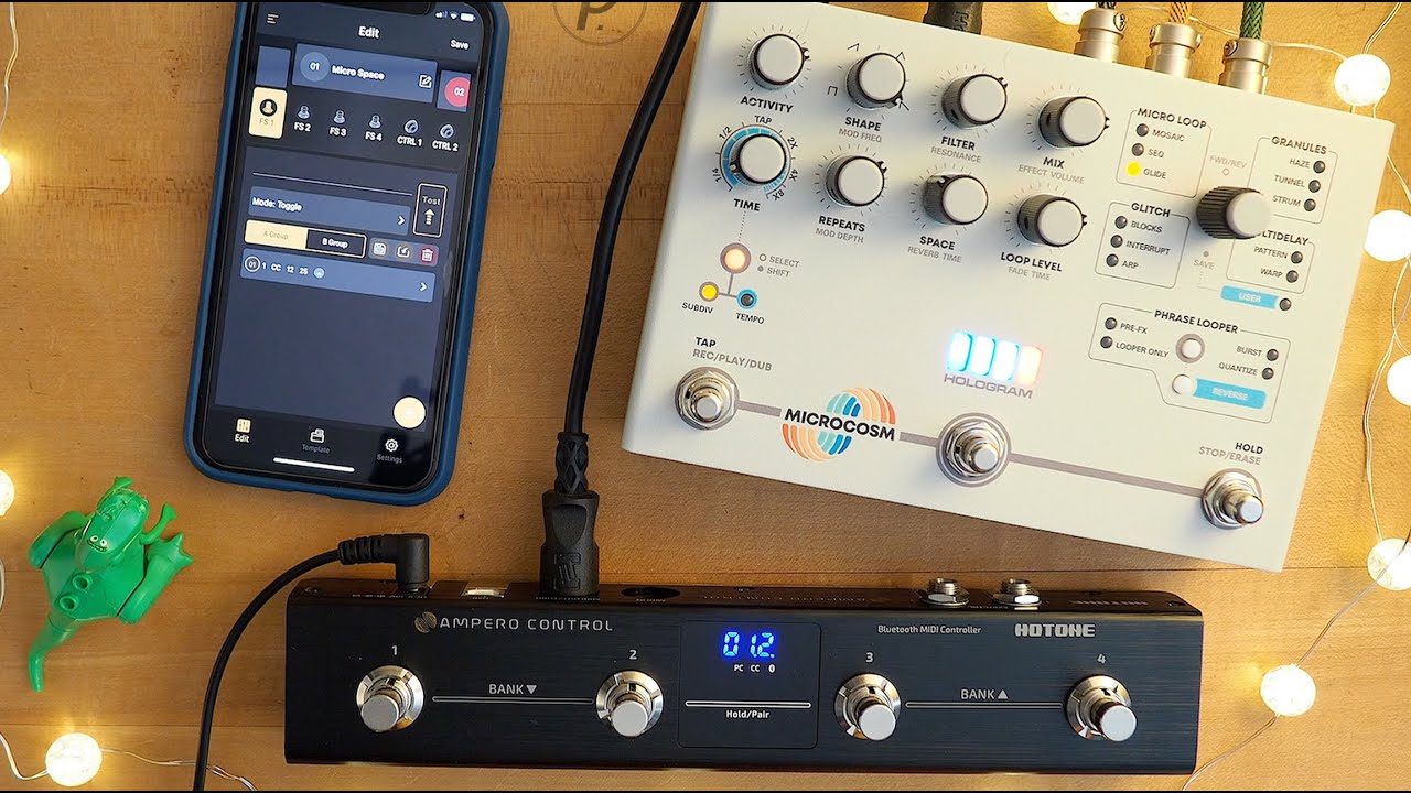 Hotone Audio Ampero Control MIDI Commander - YouTube