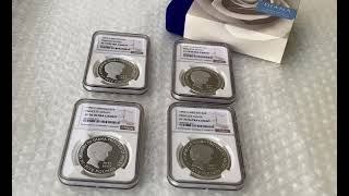 4枚揃いの動画あり 【TopPop・最高評価のNGC鑑定PF70】 1999年