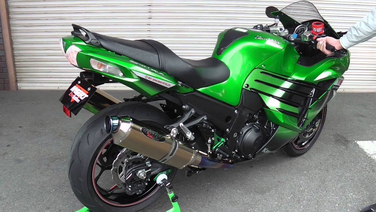 ZX-14R ZXT40E BEET JAPAN EVOLUTION Rマフラー 左側のみ 中古