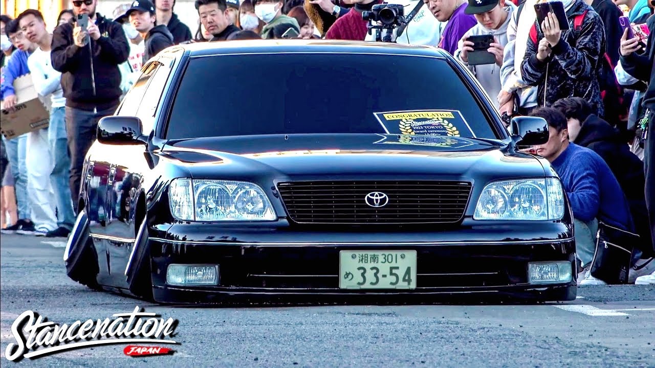 車高短興業セルシオ‼️】アワード車両続々登場🏆STANCENATION JAPAN