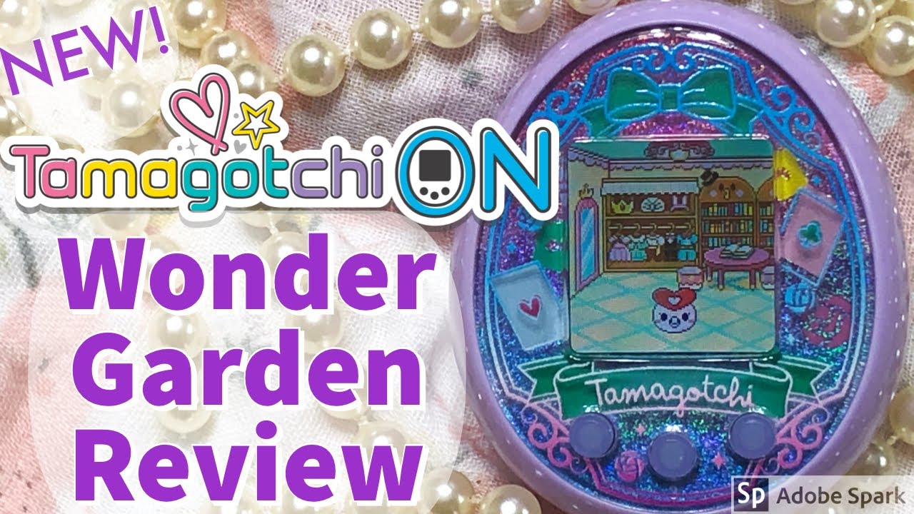 NEW!! Tamagotchi ON Wonder Garden! Alice in Wonderland Toy Box