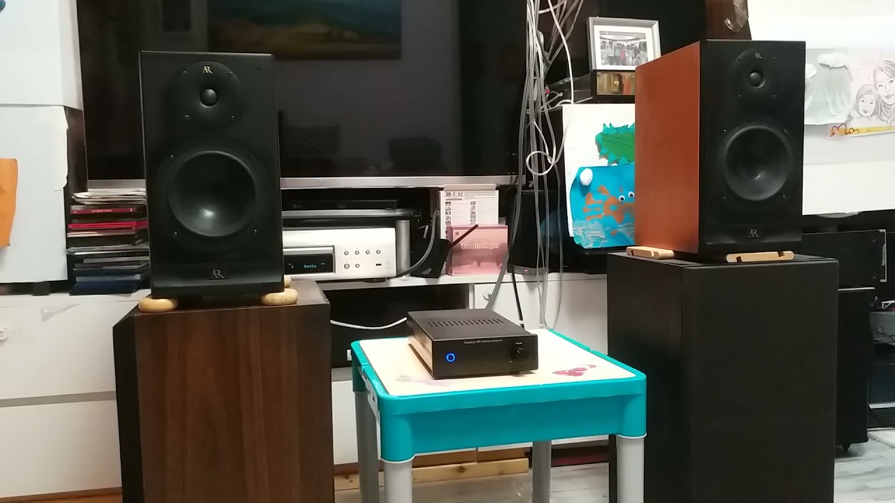 Acoustic Research (AR)STATUS S20書架喇叭 & A類迷你擴音~Bass Test