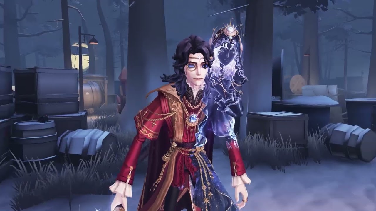 蝋人形師UR衣装 - 占星術師 & SSR携帯品 ‐ 星空の珠 ゲーム内展示