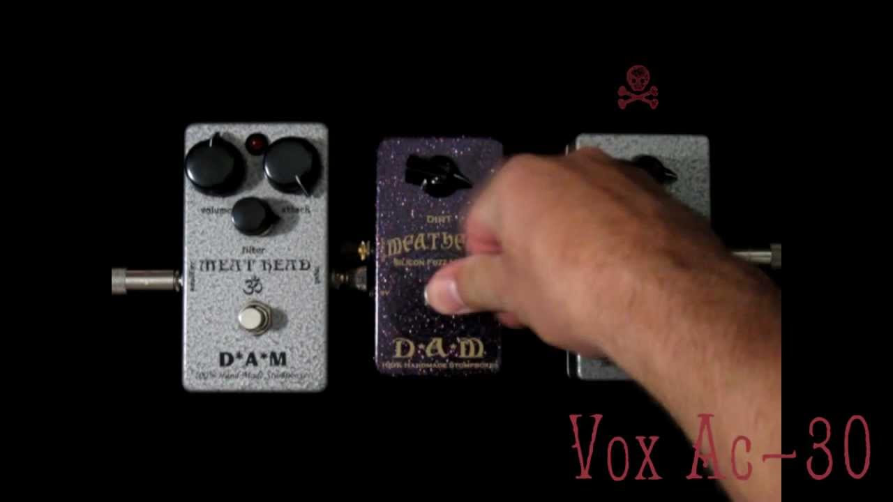 DAM Meathead Vs Clone by Rebel Effects UK Fuzz Pedal Shootout
