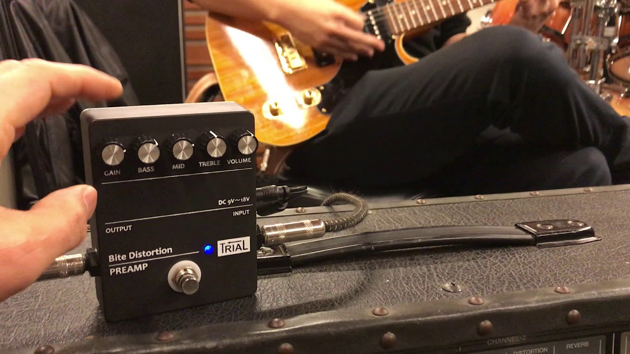 TRIAL Bite Distortion/PREAMP - YouTube