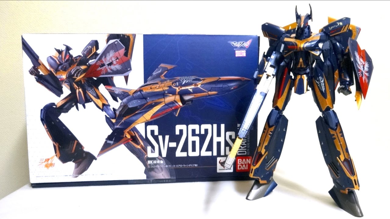 Macross Δ 】DX Chogokin SV-262Hs Draken III Keith Custom wotafa's
