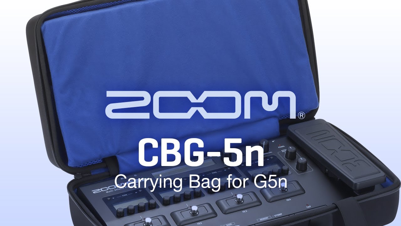 ZOOM CBG-5n Carrying Bag for G5n - YouTube