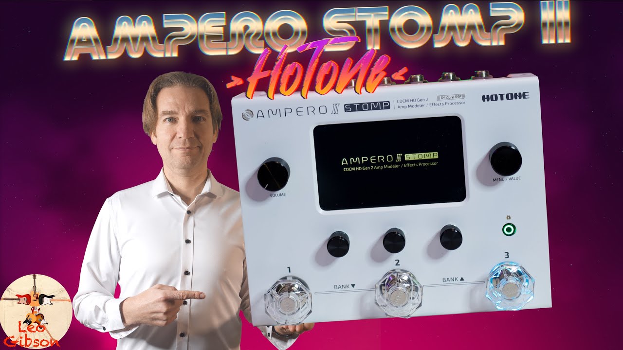 Ampero Stomp II: demo & review (vs HX Stomp, GT1000 core, GE 250