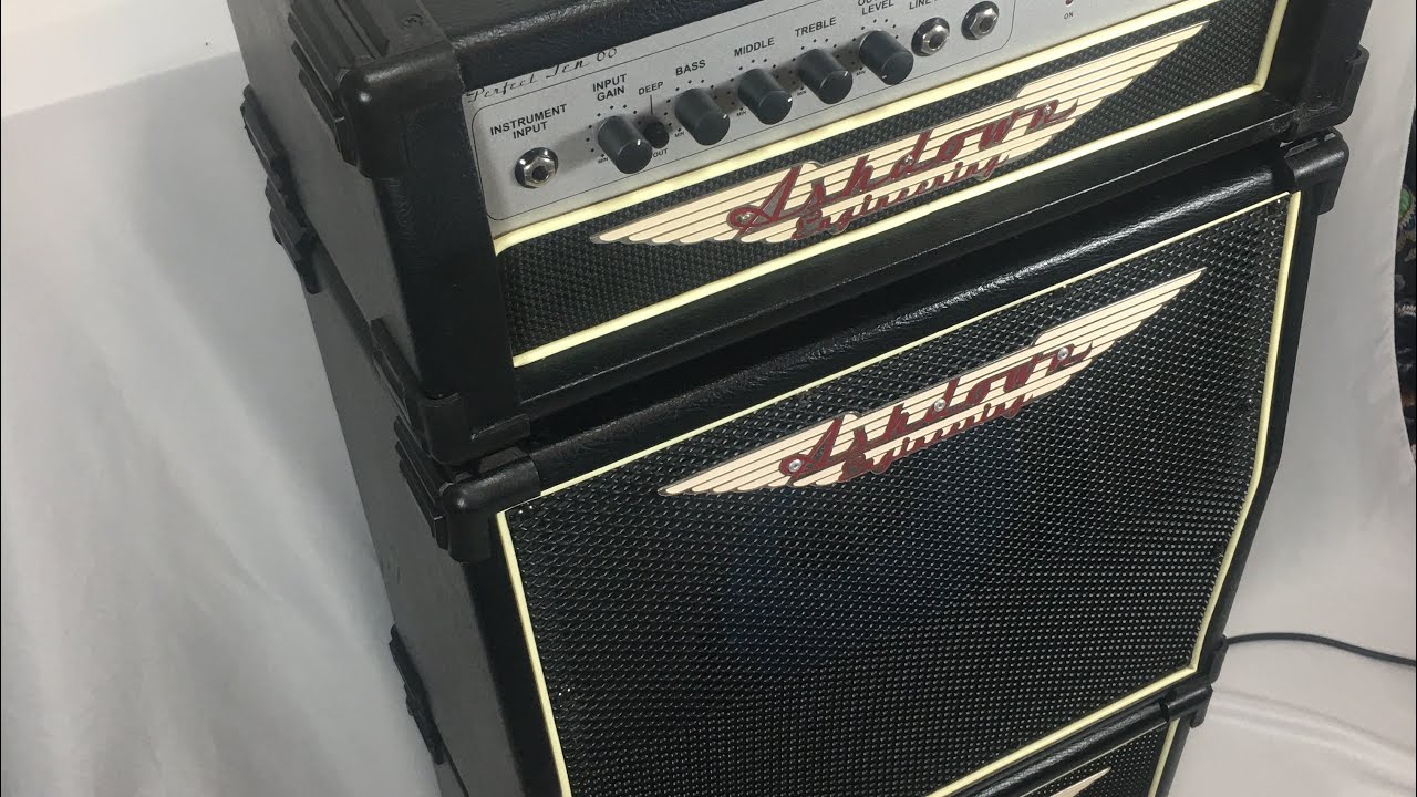 Presentation of Ashdown Perfect Ten 60 amp with duo speakers - YouTube