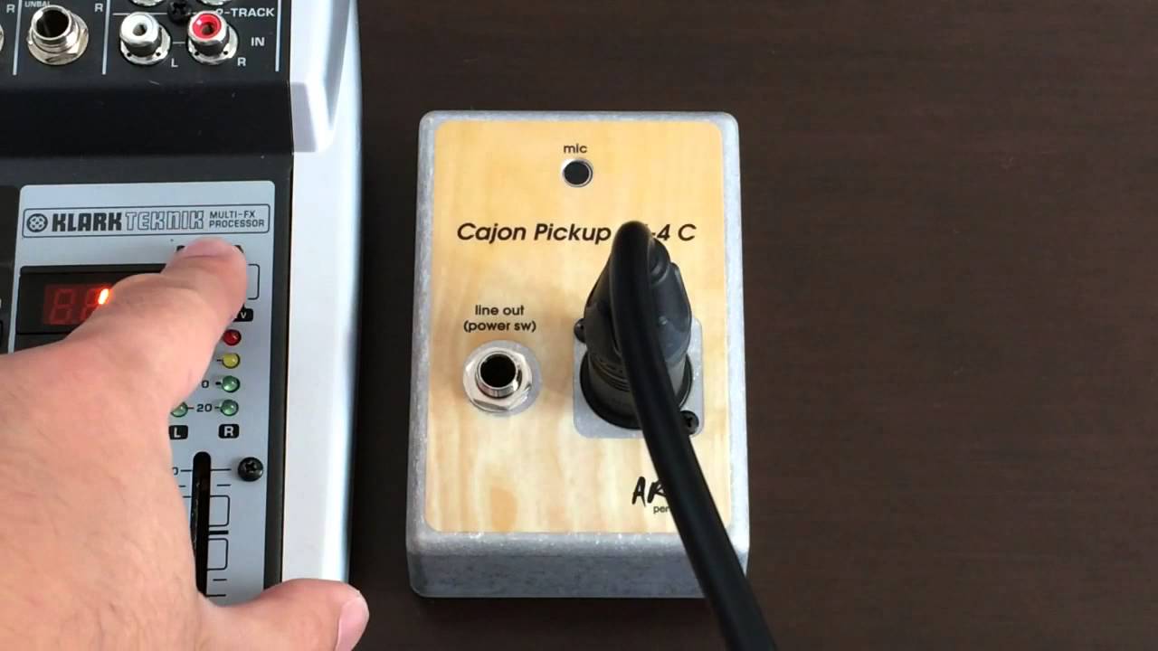 ARCO PU-4C カホン用マイク - カホン屋 - YouTube