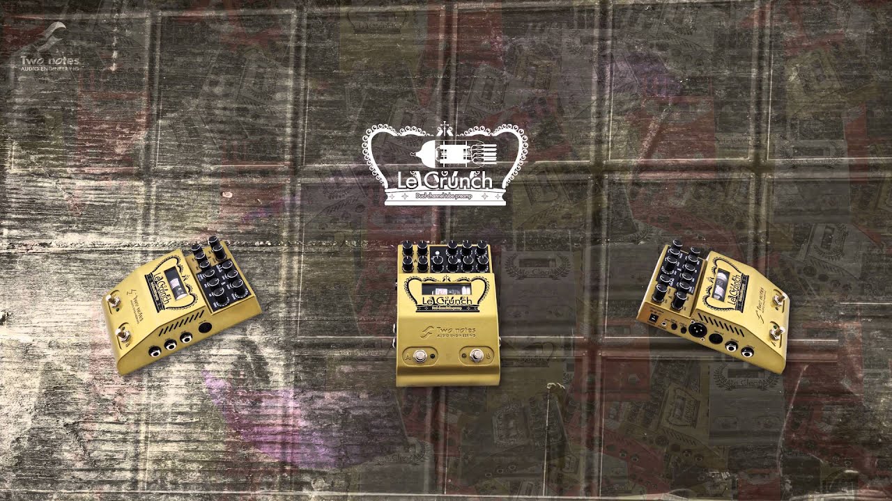 Two notes Le Crunch Preamp Pedal - YouTube