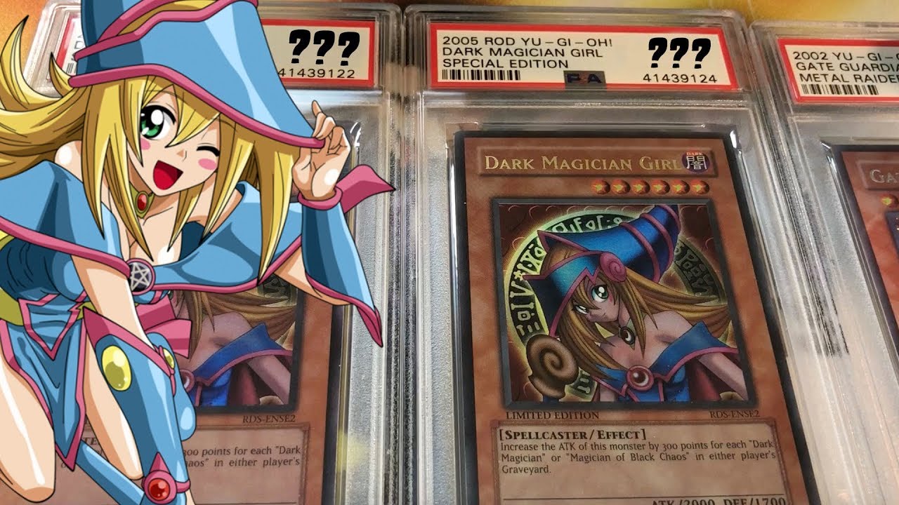 GEM MINT 10 DARK MAGICIAN GIRL?! | PSA Graded Yugioh Returns