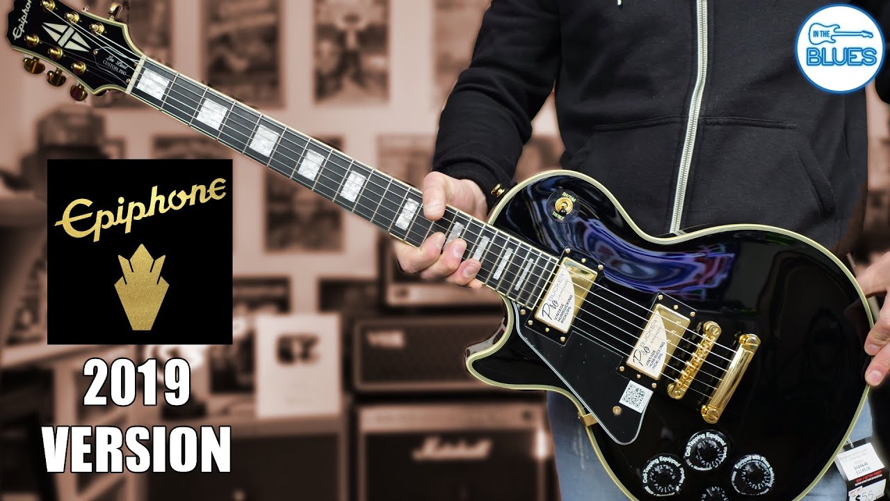 Epiphone Les Paul Custom Pro Electric Guitar Review - YouTube