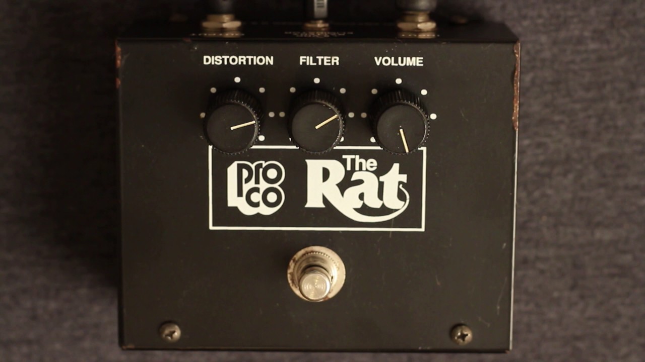 ギター Pro Co The Rat Large Box Reissue ProCo Rat 1991 Big Box