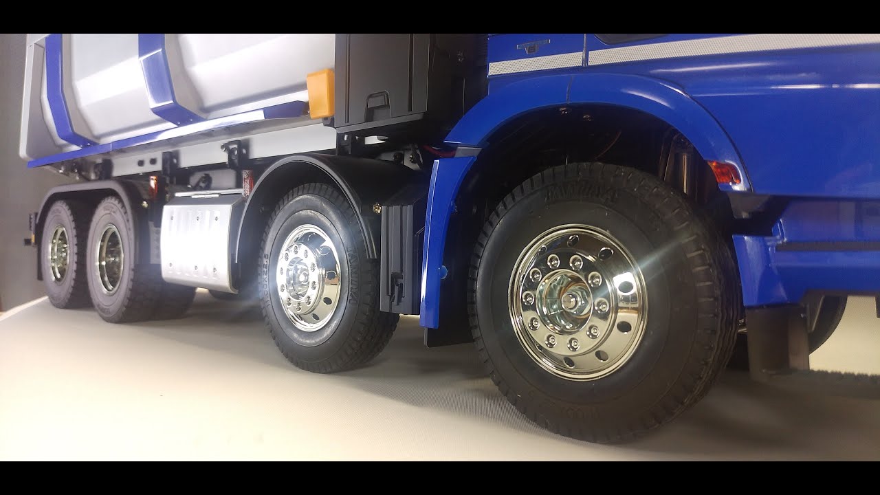 タミヤ 1/14RC メルセデス・ベンツ アロクス 4151 8x4 ダンプトラック