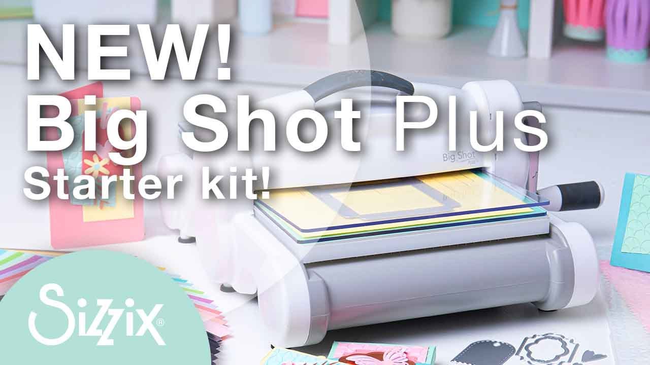Sizzix Big Shot Plus Machine Starter Kit – Sizzix.com