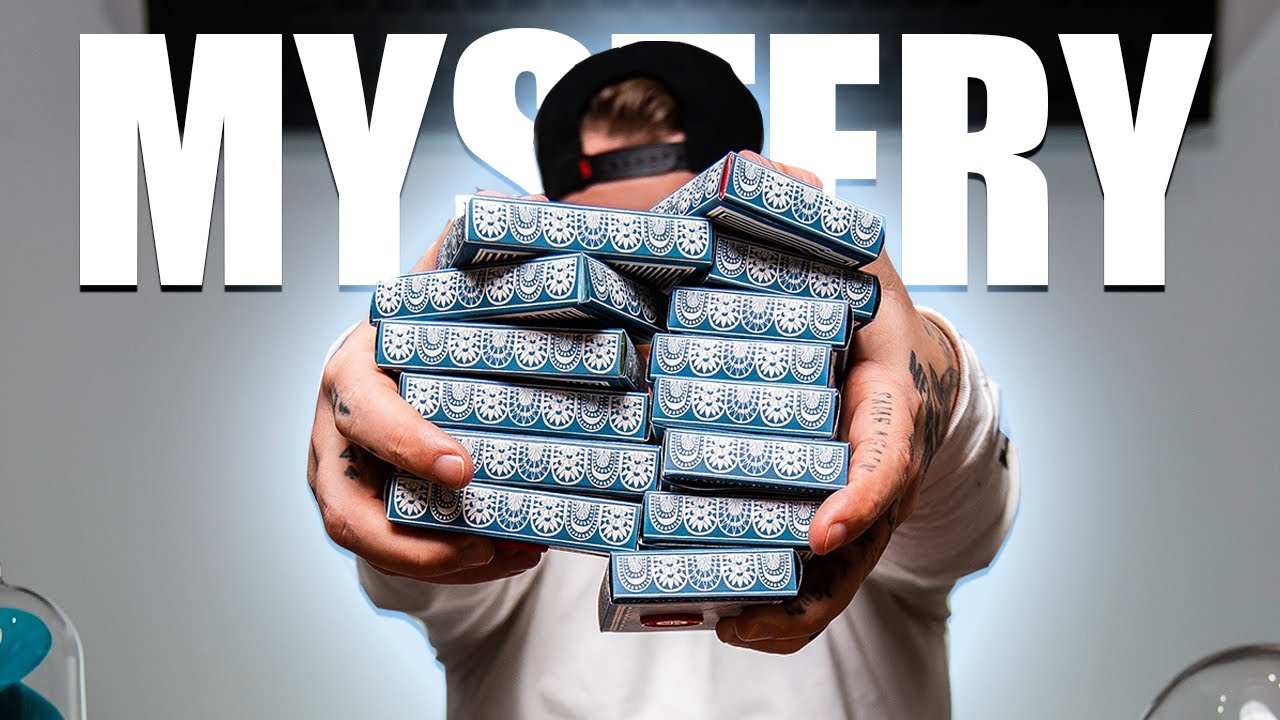 UNBOXING THE RAREST DECKS OF PLAYING CARDS!!! (Mystery Decks