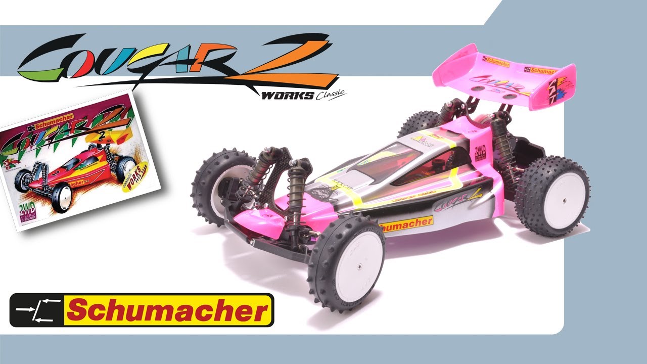 Schumacher Cougar 2 Works Classic Iconic RC Car - YouTube