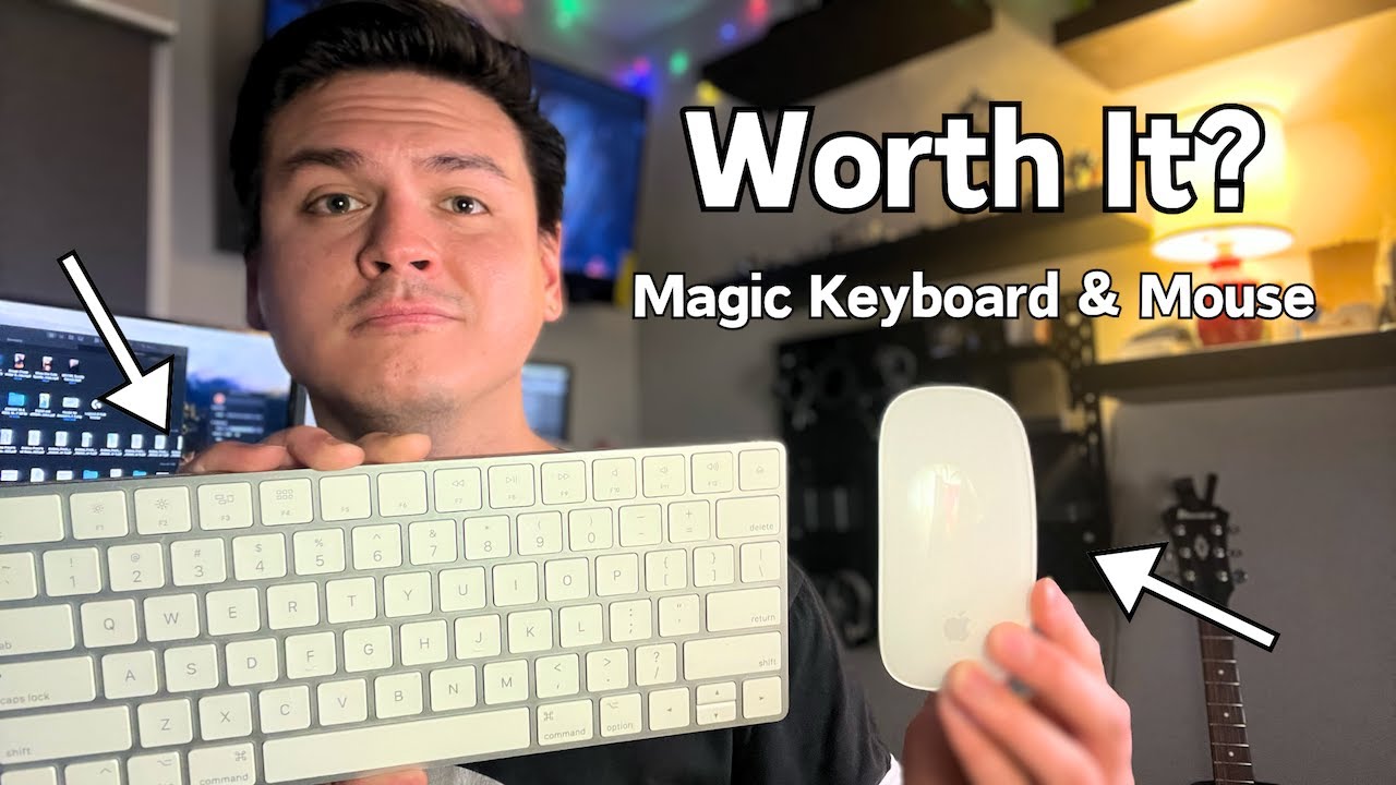 Apple's Magic Keyboard with Magic Mouse 2 Review! - YouTube