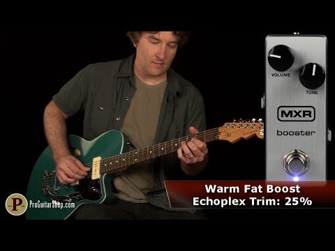 MXR Booster Mini - YouTube