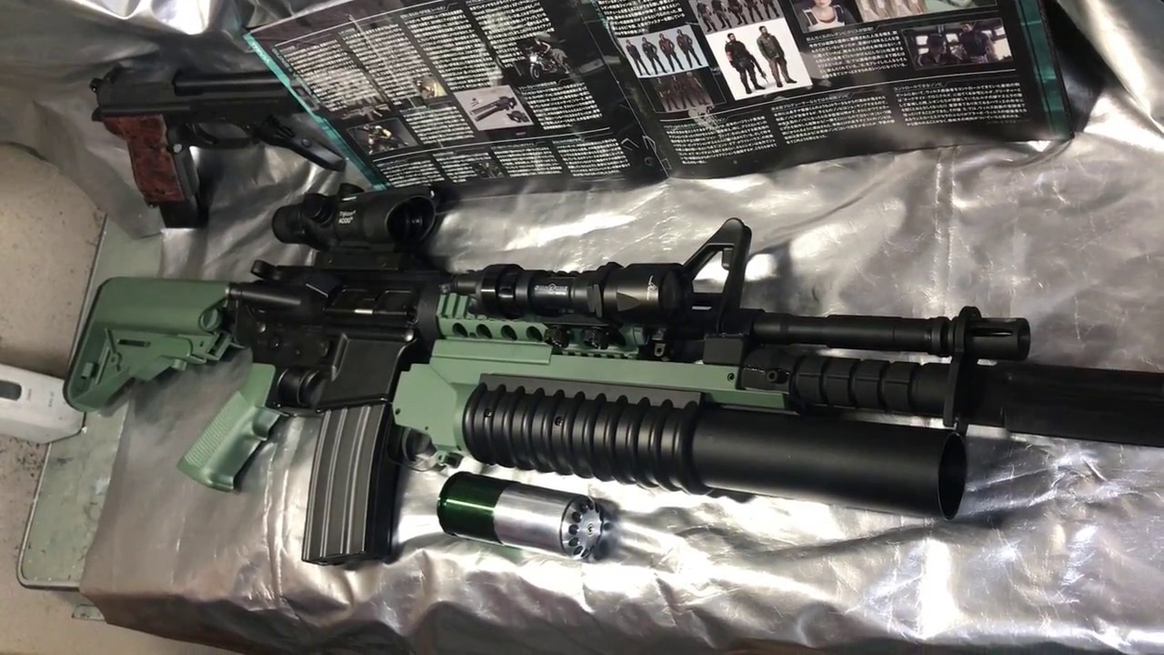 バイオハザード ヴァンデッタ M4ソップモッド クリス仕様 - YouTube