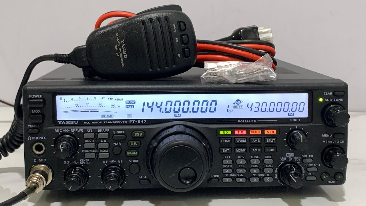 ☆ヤエス HF～430MHz帯オールモード機 FT-847（現状渡し） ヤエス HF