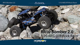Axial RR10 Bomber Kit - Build Update 7 - LED Lightbar - YouTube