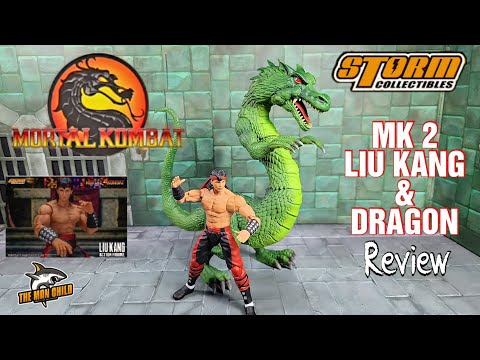 Storm Collectibles Mortal kombat Liu Kang & Dragon figure Review