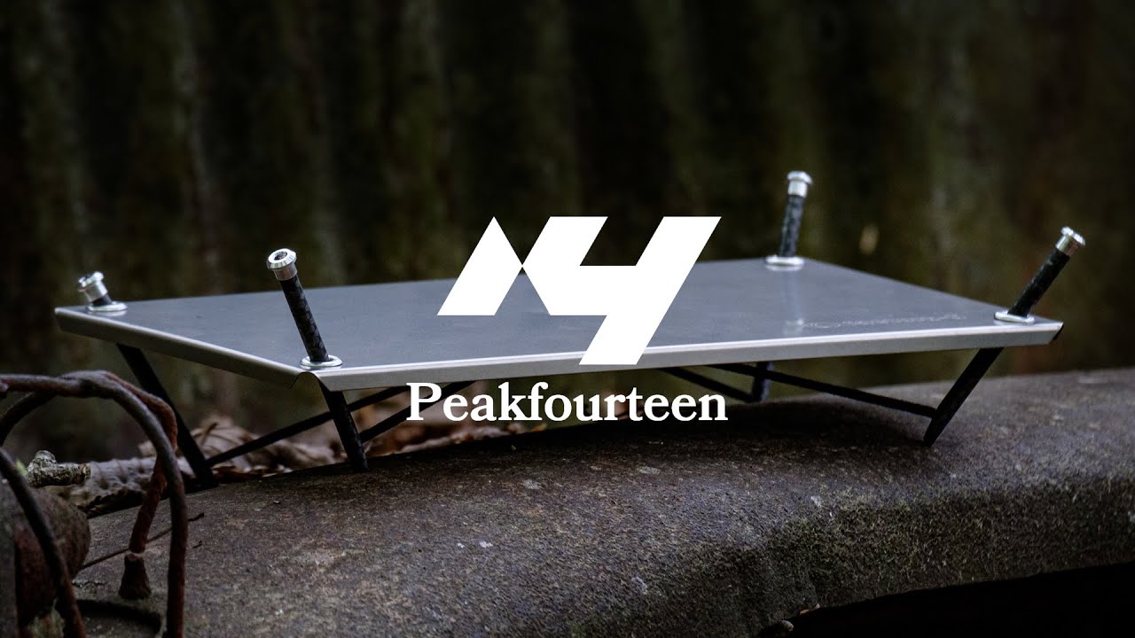 LEVEL（レベル）超軽量ULチタンテーブル factory-b × Peakfourteen