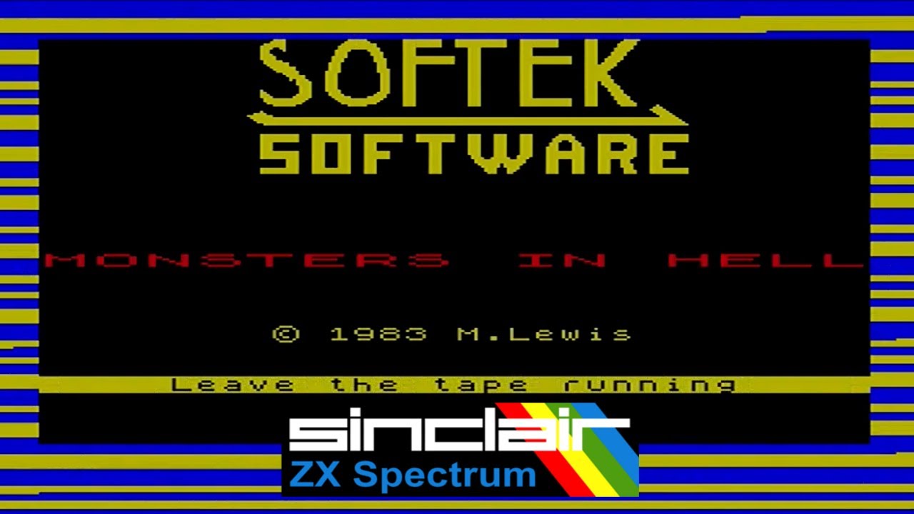 ZX Spectrum Games - Monsters in Hell - YouTube