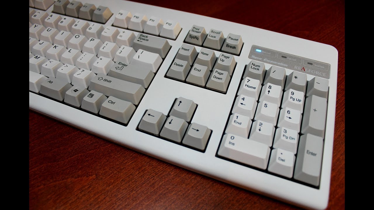Topre Realforce 104UW review (Topre variable-weight capacitive