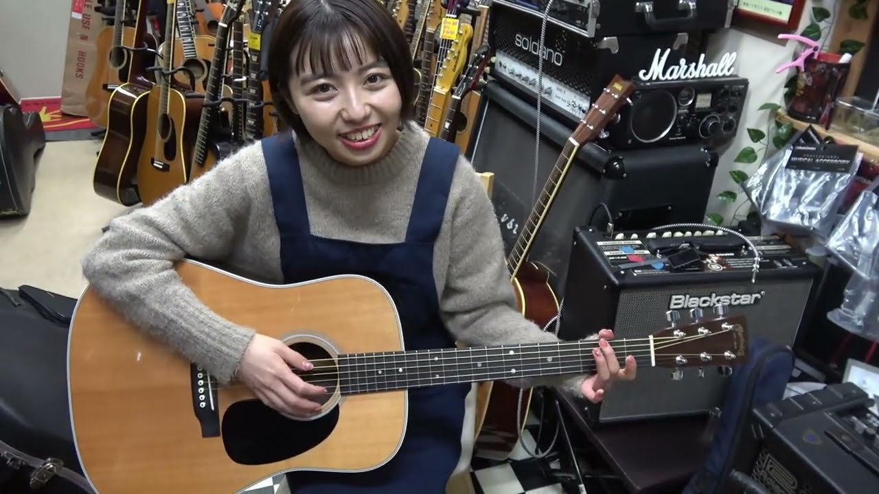 Martin D-28 made in 2008 This is an acoustic guitar! - YouTube