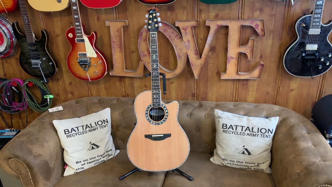 OVATION AL DI MEOLA SIG 1769 AD II 4 NATURAL - YouTube