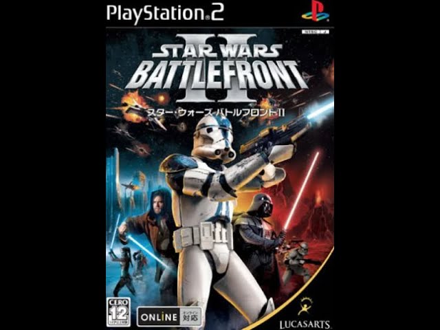 PS2 スター・ウォーズ バトルフロントII / アンケートハガキ・チラシ付き