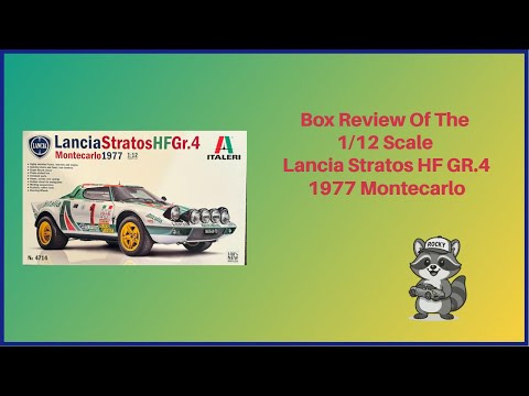 IPMS/USA - In Box Review of the 1/12 Scale Italeri Lancia Stratos
