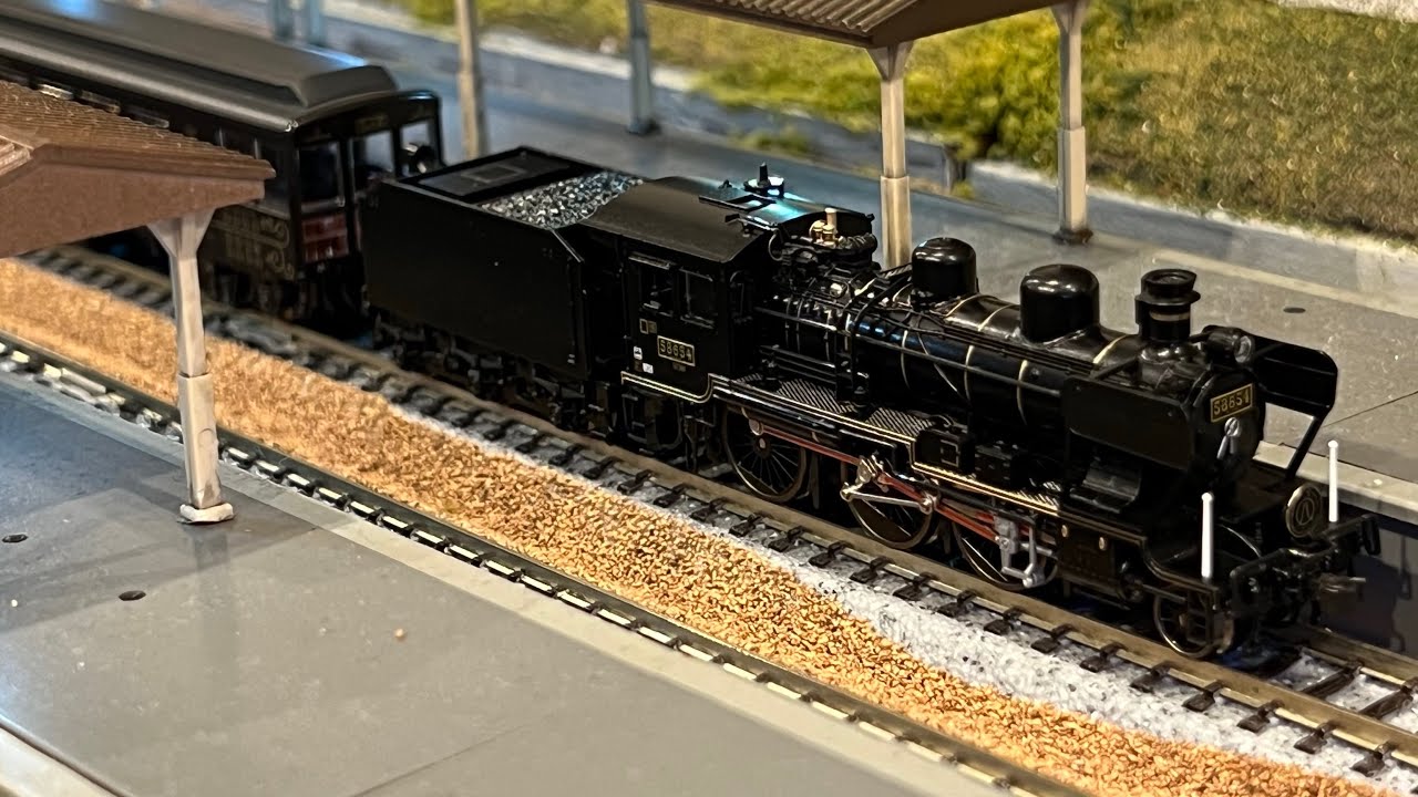 Nゲージ】KATO特別企画品58654+50系「SL人吉」開封・室内灯取り付け